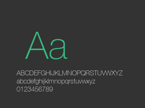 Helvetica 35 Thin