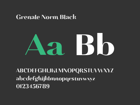 Grenale Norm Black