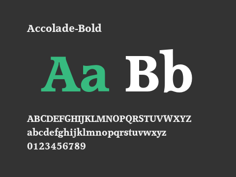 Accolade-Bold