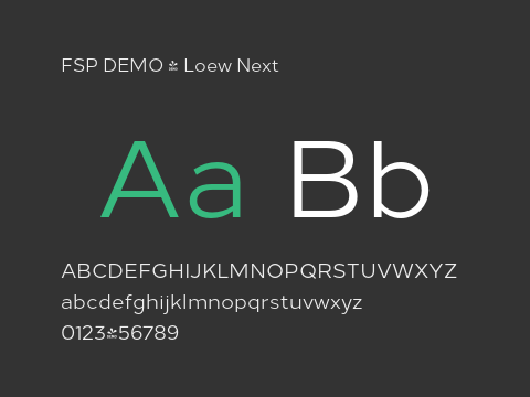 FSP DEMO - Loew Next