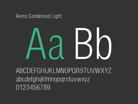 Arena Condensed Light