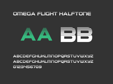 Omega Flight Halftone