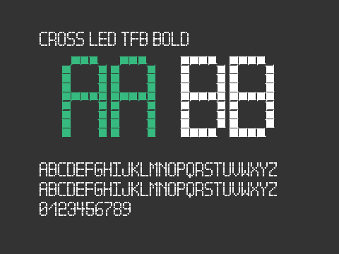 Cross led tfb bold