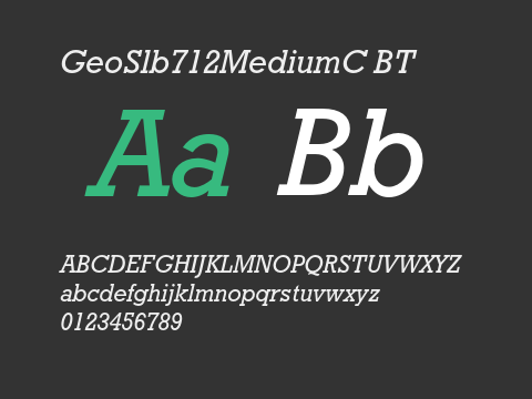 GeoSlb712MediumC BT