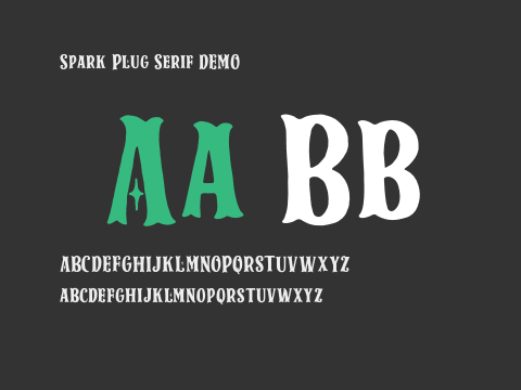 Spark Plug Serif DEMO