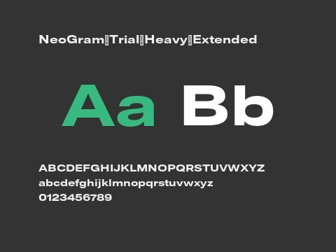 NeoGram Trial Heavy Extended