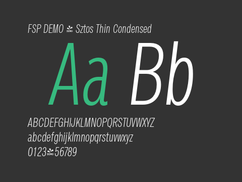 FSP DEMO - Sztos Thin Condensed