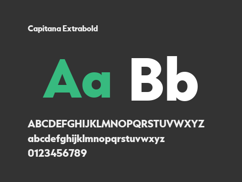 Capitana Extrabold