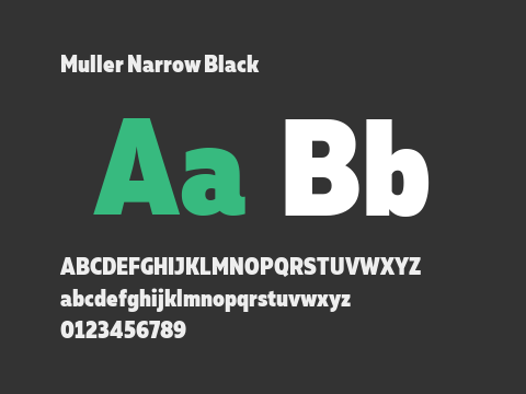 Muller Narrow Black