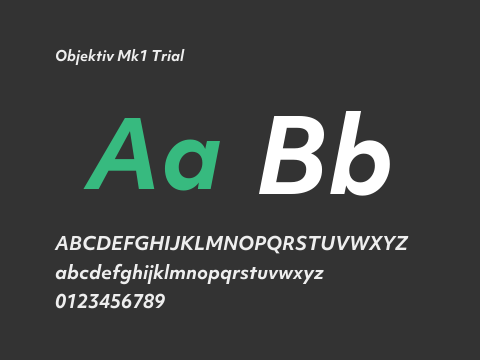 Objektiv Mk1 Trial