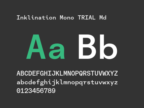 Inklination Mono TRIAL Md