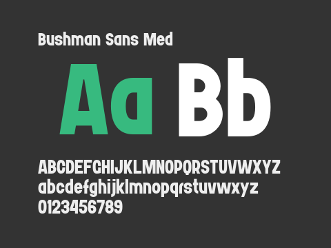 Bushman Sans Med