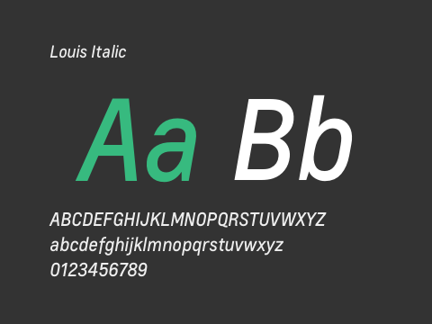 Louis Italic