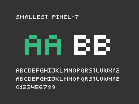 Smallest Pixel-7