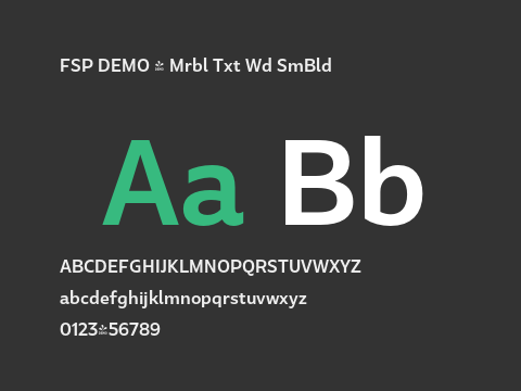 FSP DEMO - Mrbl Txt Wd SmBld