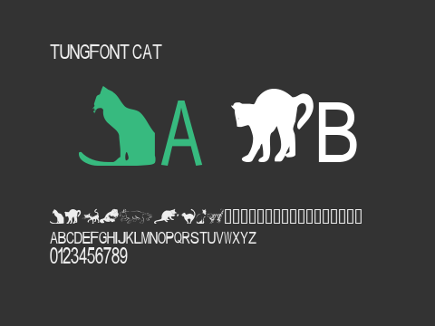 tungfont cat