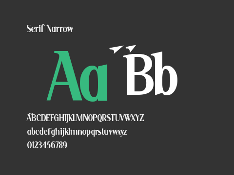 Serif Narrow