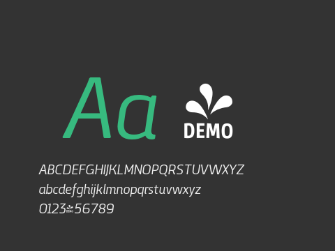 FSP DEMO - Quebra-Book Italic