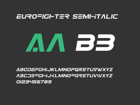 Eurofighter Semi-Italic