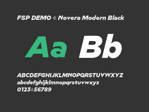 FSP DEMO - Novera Modern Black