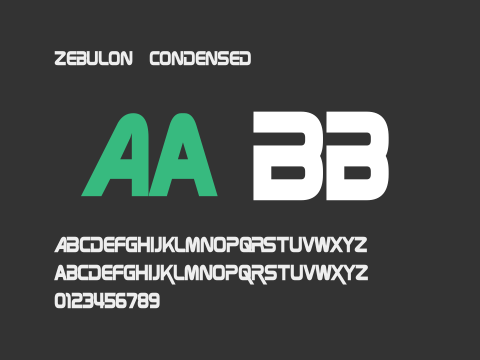 Zebulon Condensed