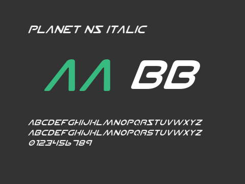 Planet NS Italic