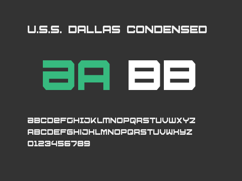 U.S.S. Dallas Condensed