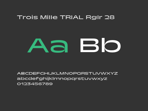 Trois Mille TRIAL Rglr 28