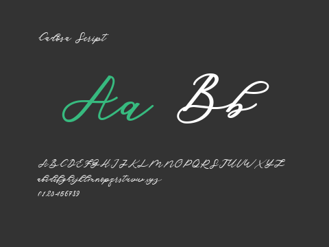 Cadosa Script