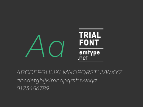 Aribau Grotesk TRIAL UltLt