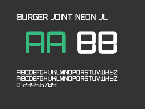 Burger Joint Neon JL