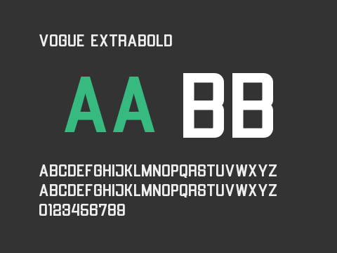 Vogue ExtraBold