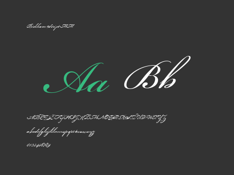 Bickham Script MM