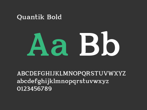 Quantik Bold