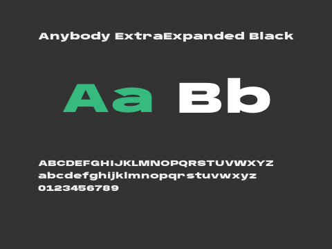 Anybody ExtraExpanded Black