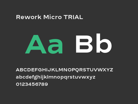 Rework Micro TRIAL