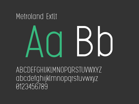 Metroland ExtLt