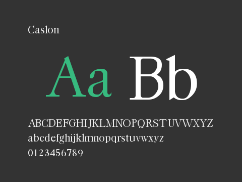 Caslon