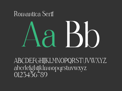 Romantica Serif