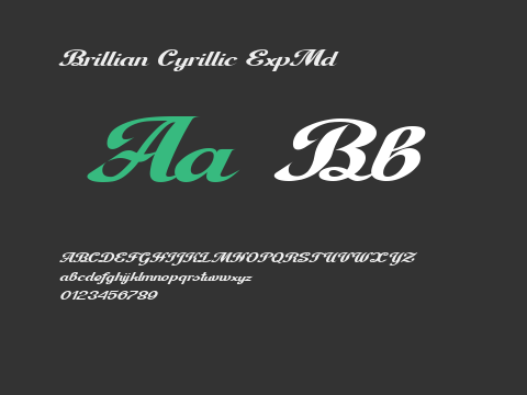 Brillian Cyrillic ExpMd