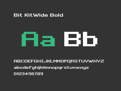 Bit KitWide Bold