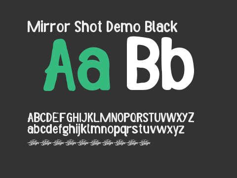 Mirror Shot Demo Black