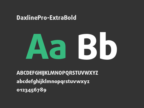 DaxlinePro-ExtraBold