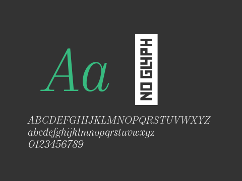 Mort Modern 07 Light Italic