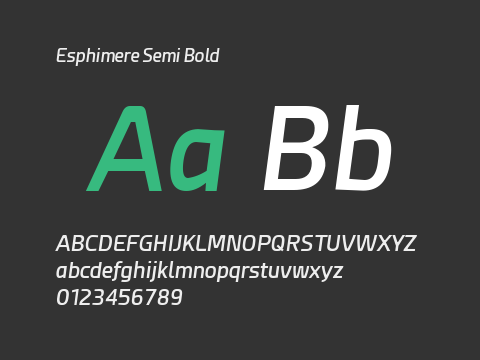 Esphimere Semi Bold