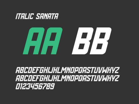 Italic Sanata