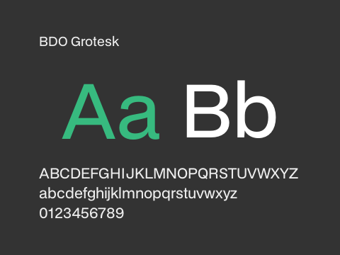 BDO Grotesk