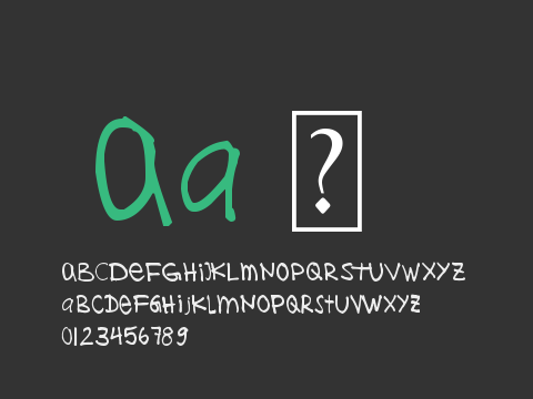 MY First Font