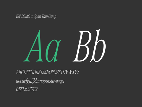 FSP DEMO - Span Thin Comp