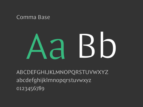 Comma Base